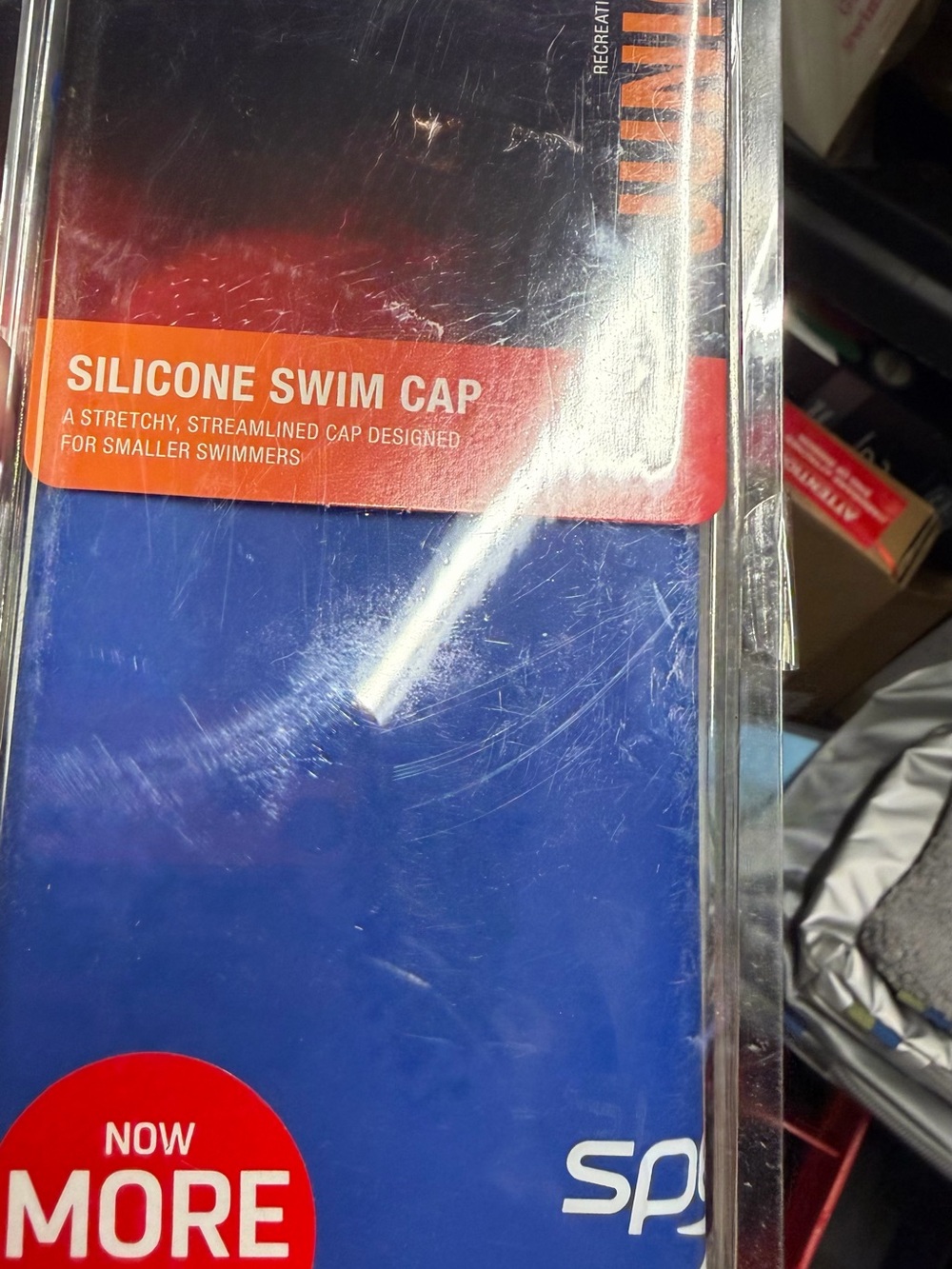 Silicone Swim Cap - Blue